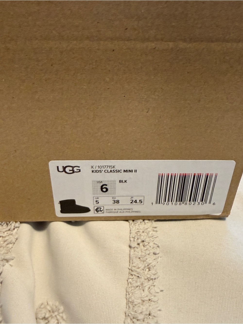 UGG Kids' Classic Mini II Boots - Black